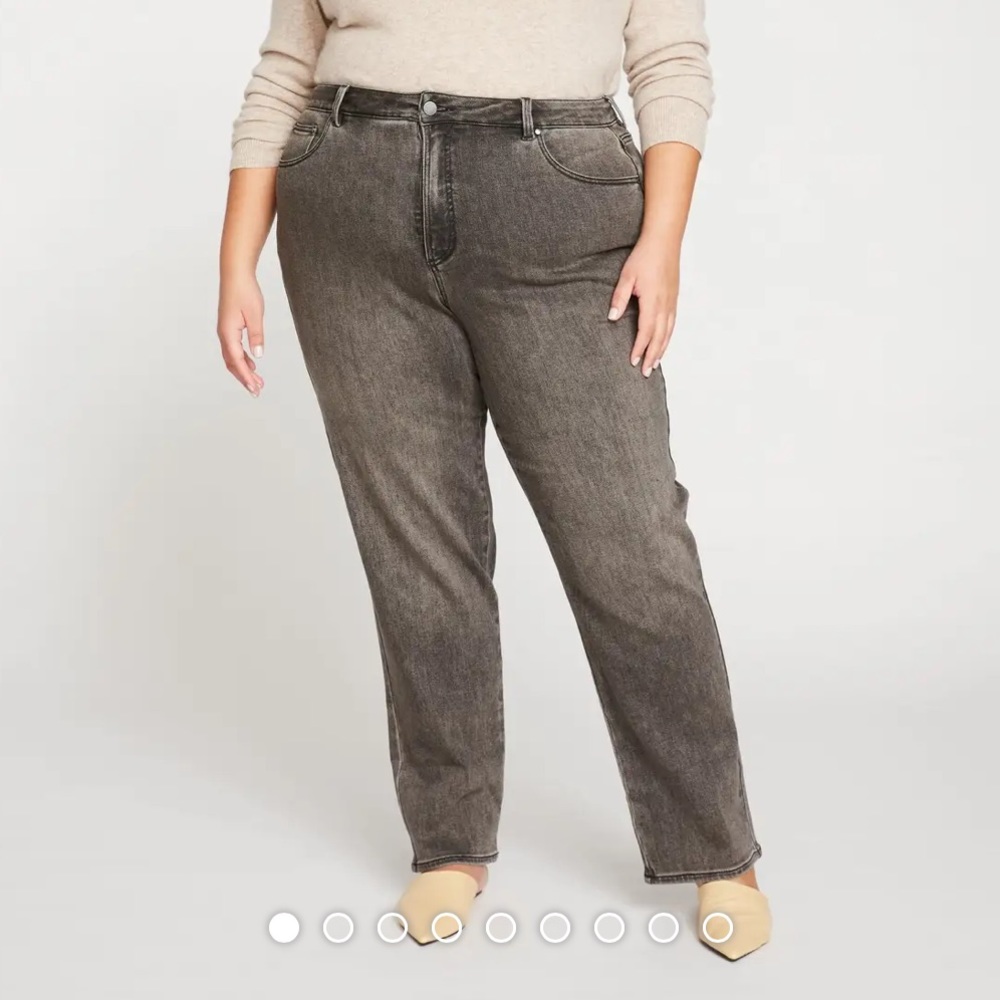 Universal Standard Donna High Rose Curve Straight Leg Jeans